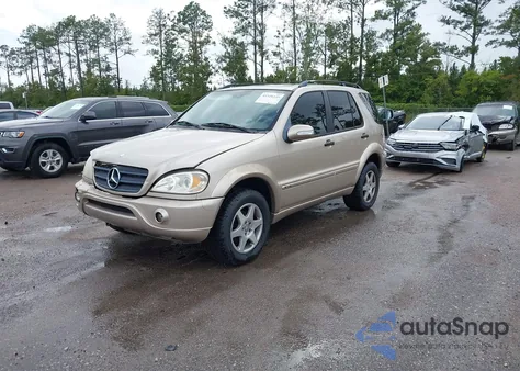 2003 Mercedes-Benz Ml 350 z USA, uszkodzony, nr VIN 4JGAB57E23A419829